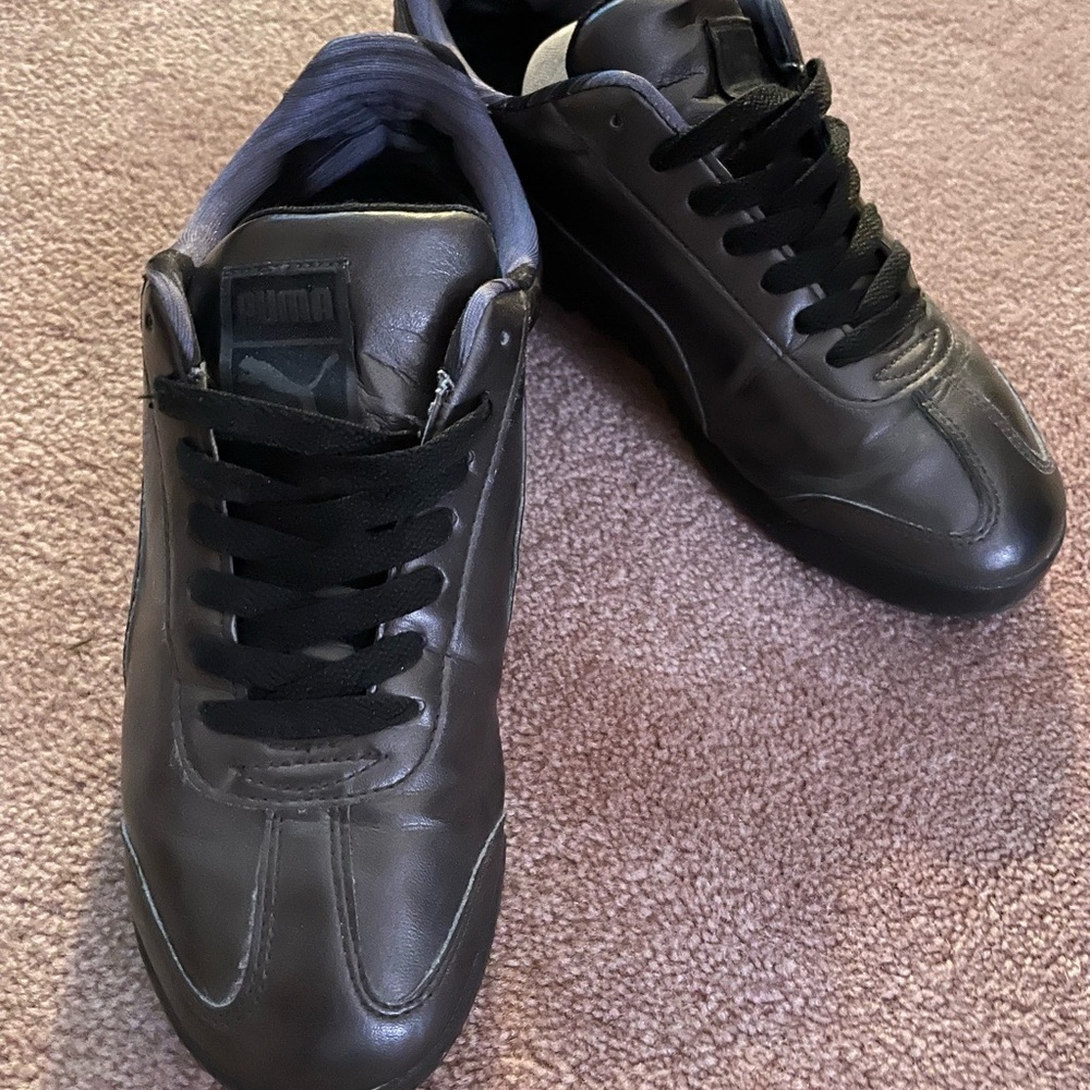Puma Women’s Black Leather Shoes